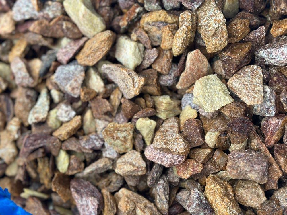 Златолит персиковый декоративная каменная крошка купить в Костроме