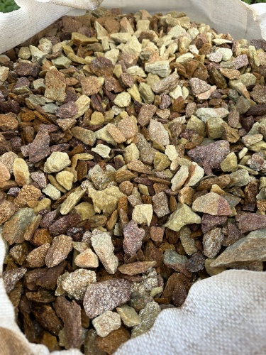 Златолит персиковый декоративная каменная крошка купить в Костроме