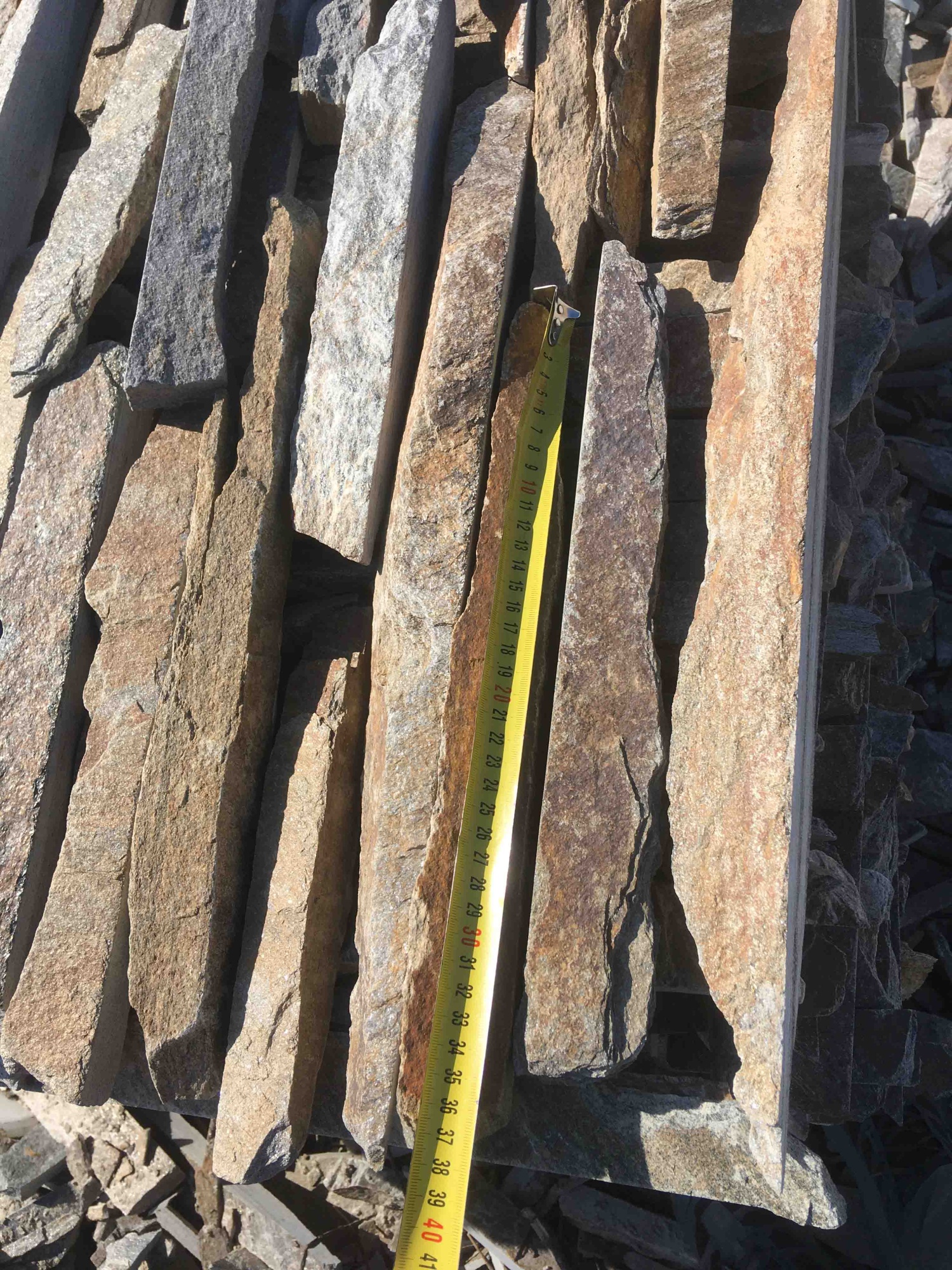 Горбушка златолит мультиколор для облицовки купить в Костроме