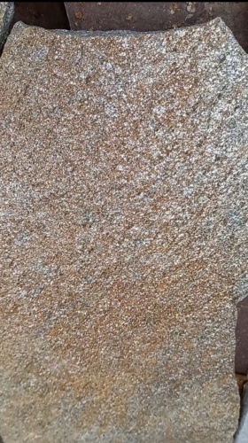 Плитняк златолит серебристый для цоколя, отмостки купить в Костроме