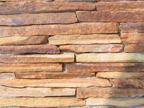 Горбушка златолит золотистый для облицовки купить в Костроме