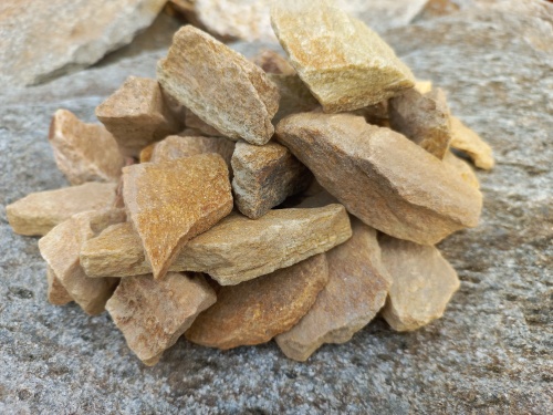 Златолит жёлтый декоративная каменная крошка купить в Костроме