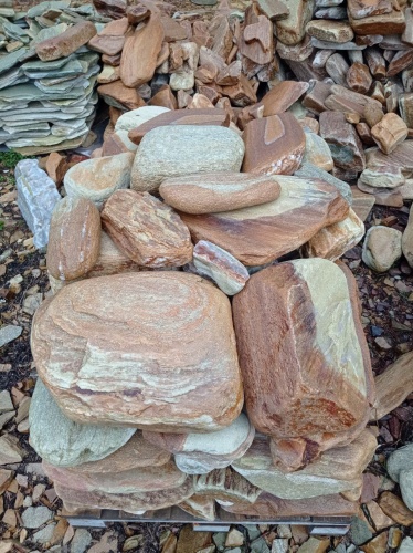 Златолит жёлтый, жёлто-зелёный глыбки и валуны для ланшафтного дизайна купить в Костроме