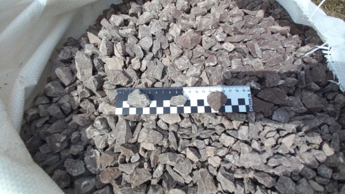 Лемезит декоративный щебень